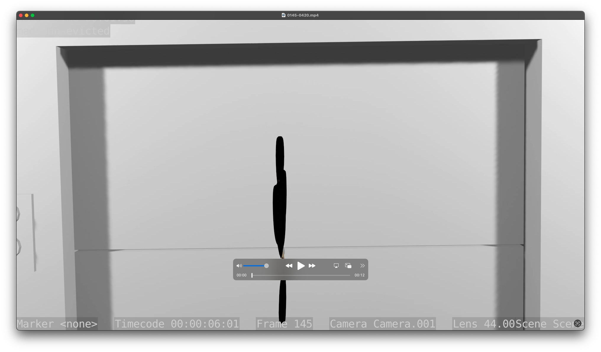 Camera testing 2D in 3D